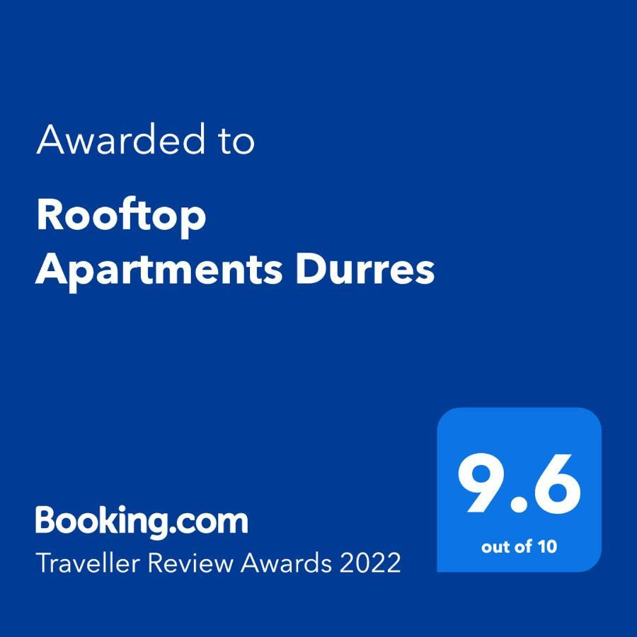 Rooftop Apartments Durrës 外观 照片